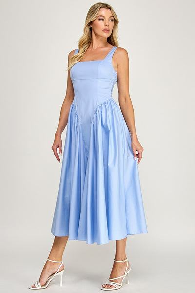 Cherished Maxi Dress-Blue
