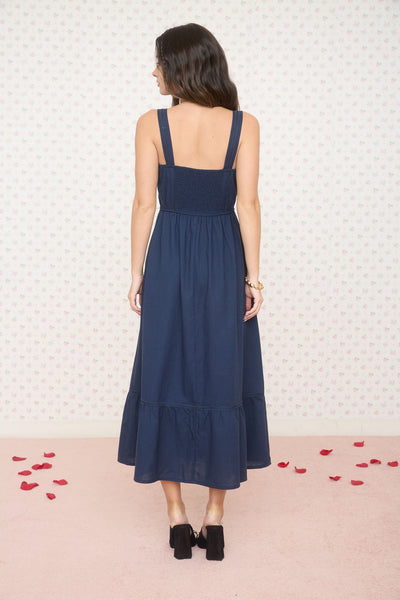 Sail Away Maxi Dress - Navy