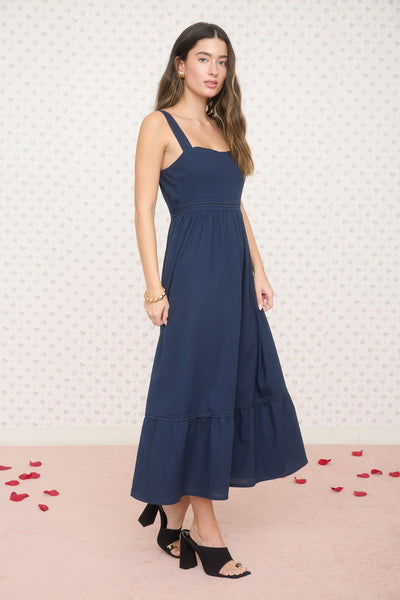 Sail Away Maxi Dress - Navy