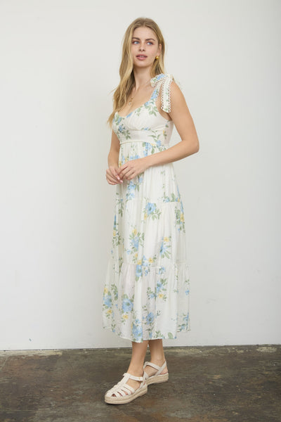 Harper Floral Midi Dress - 3 Sisters