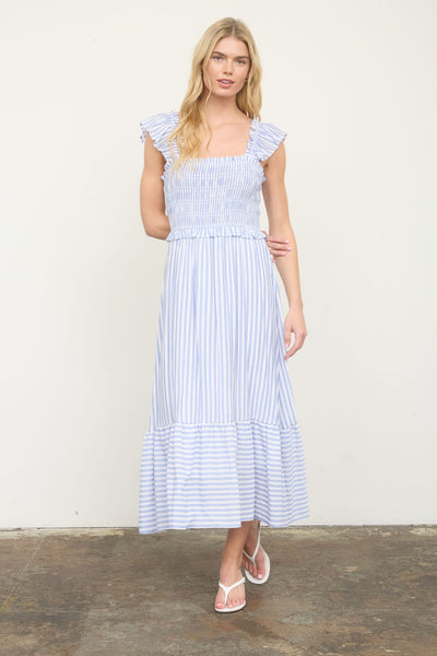 Marina Stripe Maxi Dress