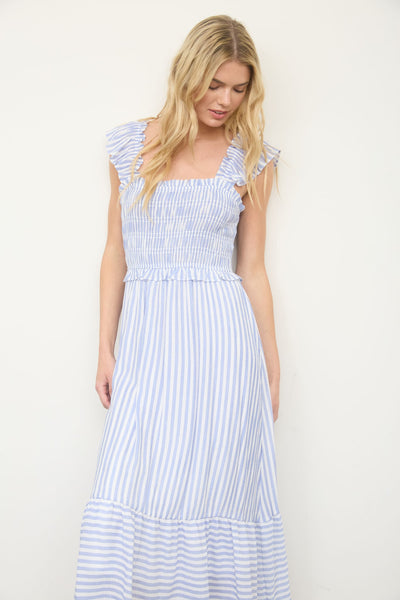 Marina Stripe Maxi Dress