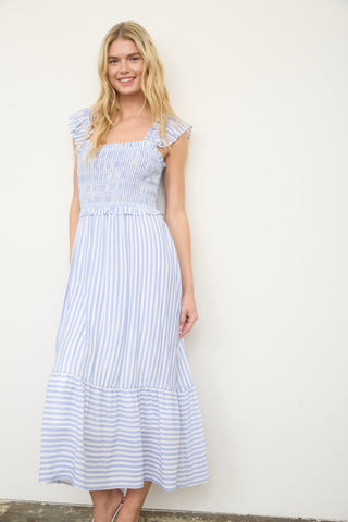Marina Stripe Maxi Dress
