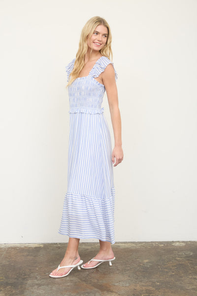 Marina Stripe Maxi Dress