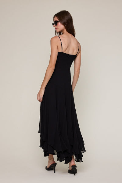 Noir Maxi Dress - Black