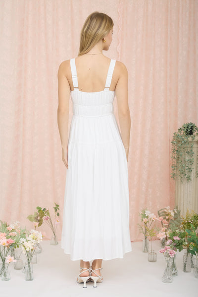 Love Story Maxi Dress - White