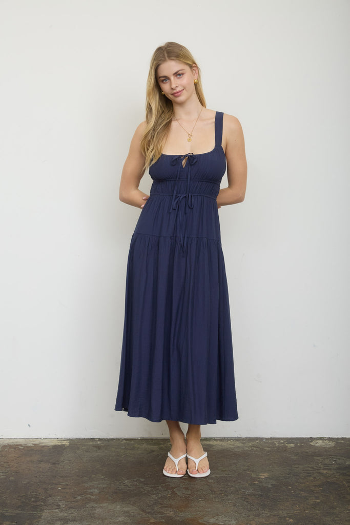 Love Story Maxi Dress - Navy
