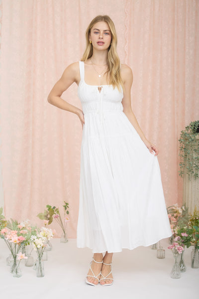Love Story Maxi Dress - White