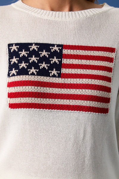 Freedom Sweater - White