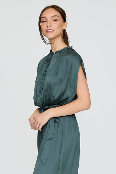 After Dark Jumpsuit-H.Green