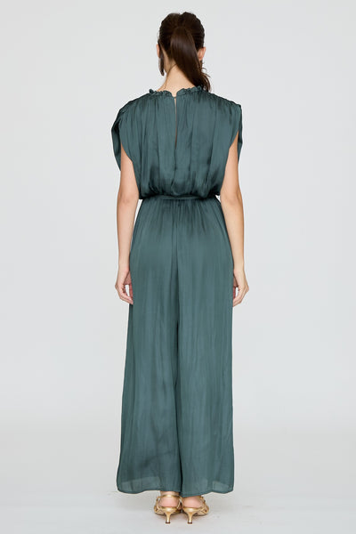 After Dark Jumpsuit-H.Green
