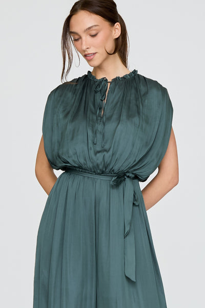 After Dark Jumpsuit-H.Green