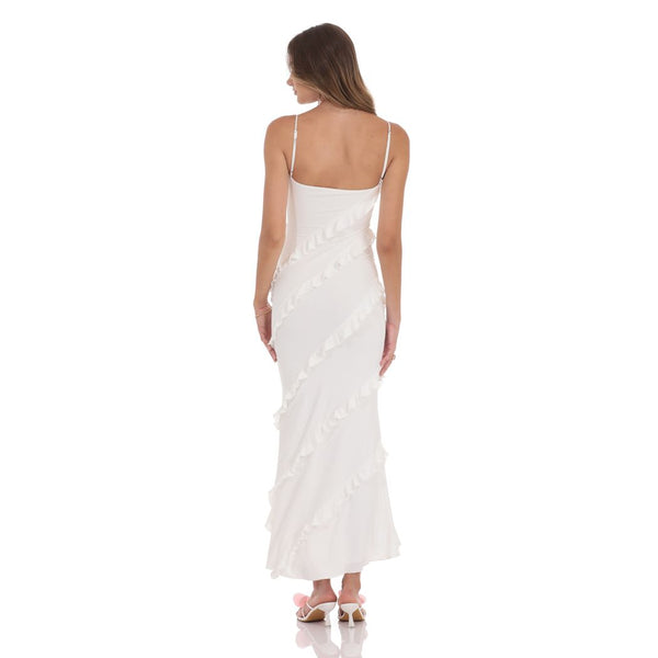 Lucy In The Sky Ruffle Romance Maxi Dress