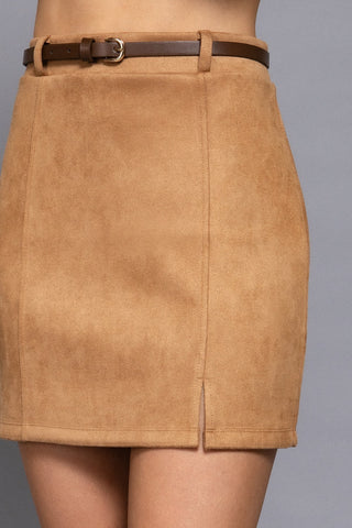 Autumn Stroll Skirt - Khaki