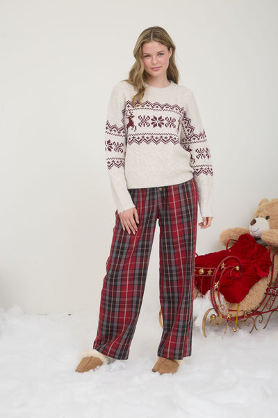 Reindeer Cozy Sweater - Ivory