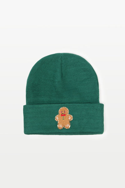Christmas Gingerbread Hat - Green