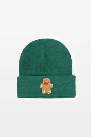Christmas Gingerbread Hat - Green