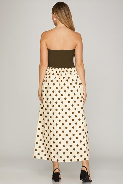 Cooper Maxi Dress - Brown