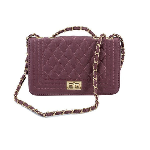 Cityscape Purse - Brown