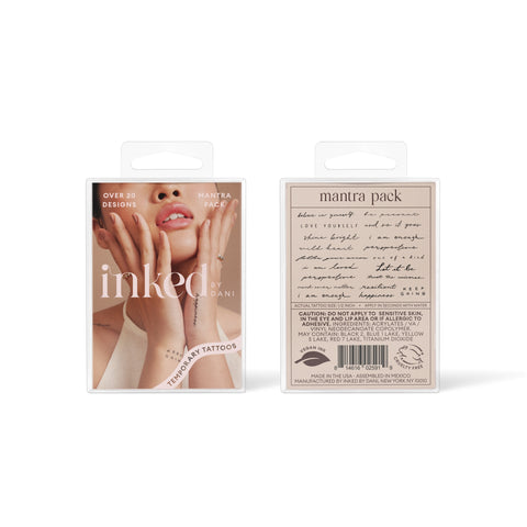 Temporary Tattoos - Mantra Pack