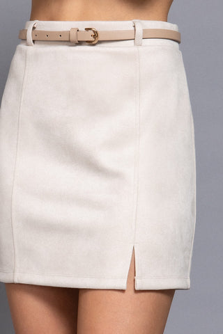 Autumn Stroll Skirt - Ecru
