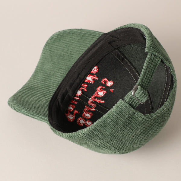 Santa's Favorite Corduroy Hat - Sage