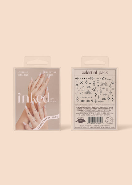 Temporary Tattoos - Celestial Pack