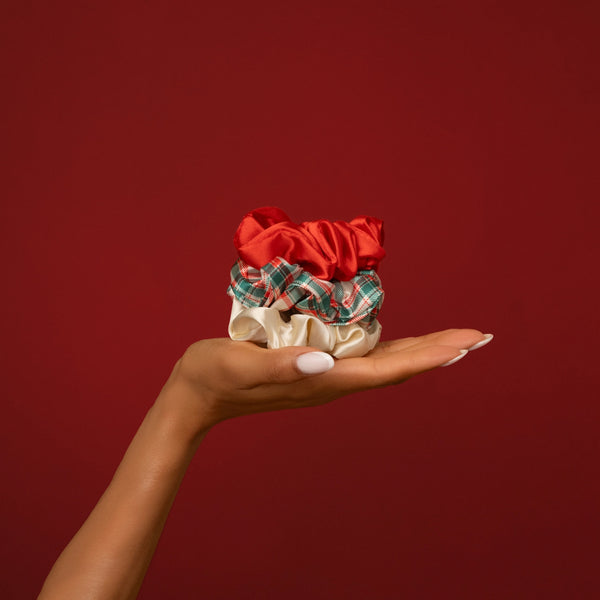 Kitsch Holiday Scrunchies 3pc Set