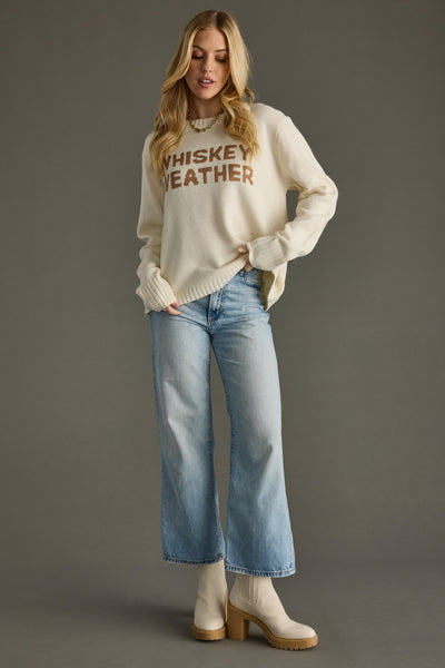 Whiskey Weather Sweater - Ivory