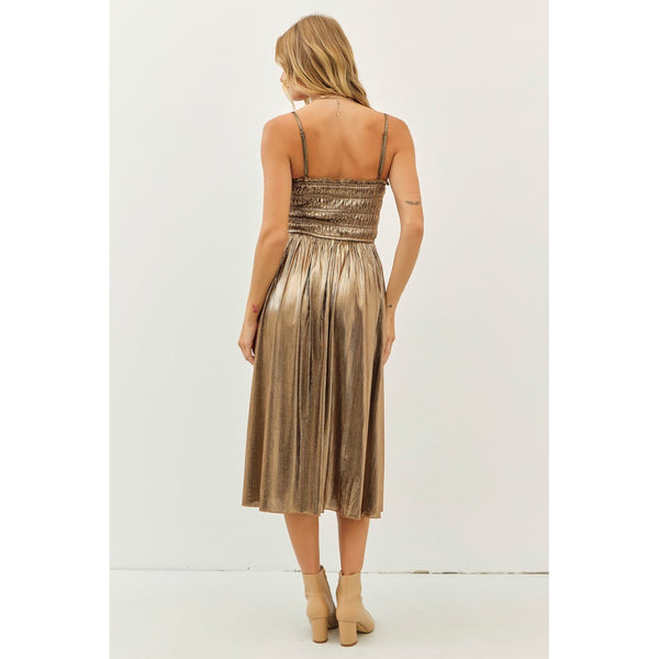 My Night Midi Dress - Bronze