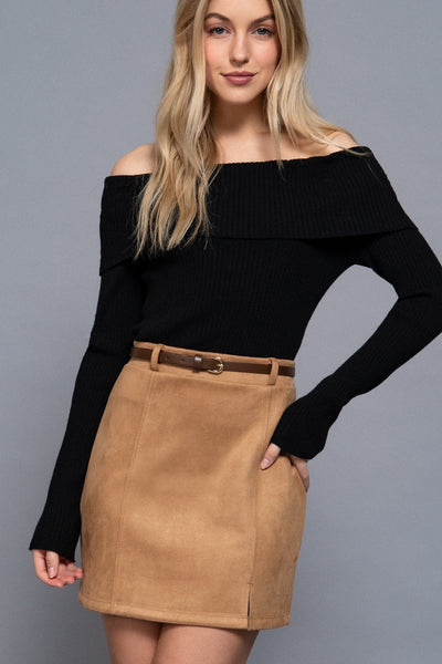 Autumn Stroll Skirt - Khaki