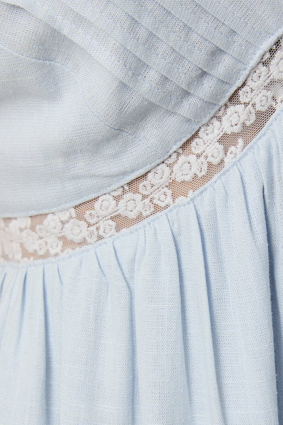 Shell Dress - Light Blue