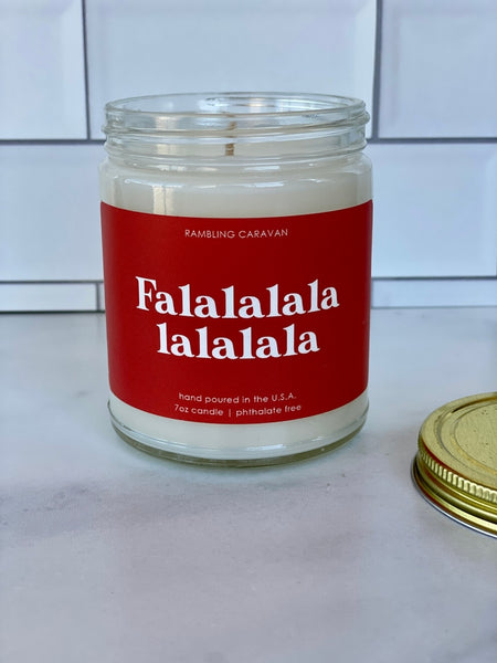 Falalalala Candle