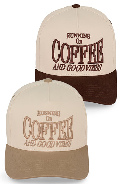 Running On Coffee & Good Vibes Hat