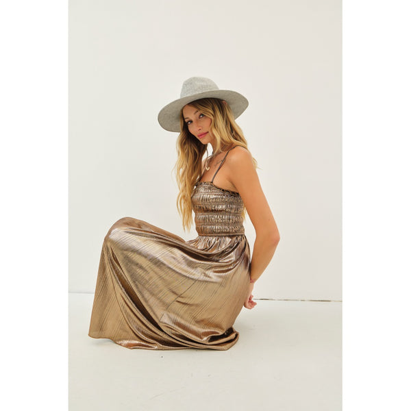 My Night Midi Dress - Bronze