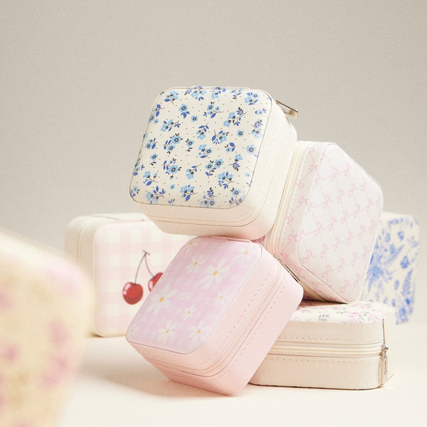 Jewelry Box - Blue Blossom