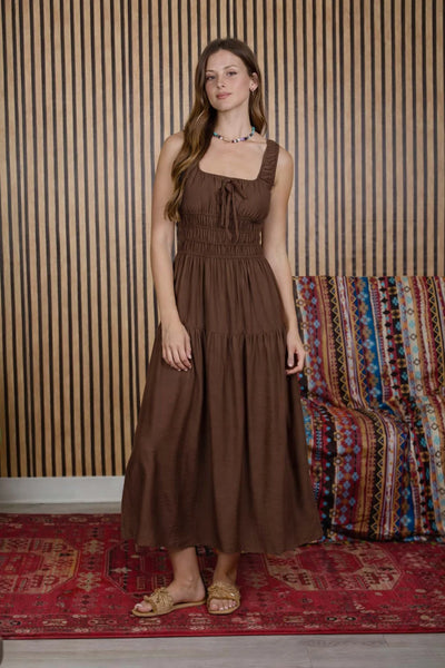 Espresso Hour Midi Dress