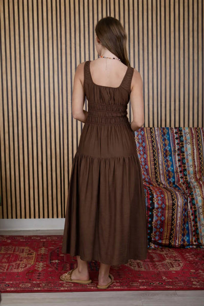 Espresso Hour Midi Dress