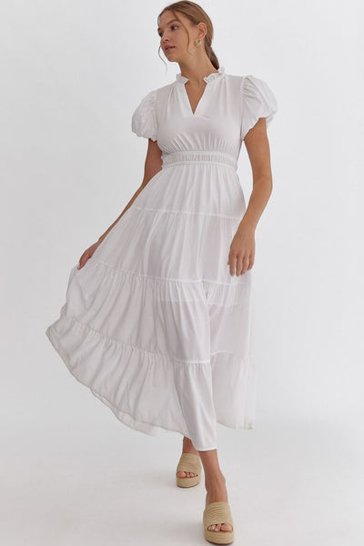 Escape Maxi Dress - White