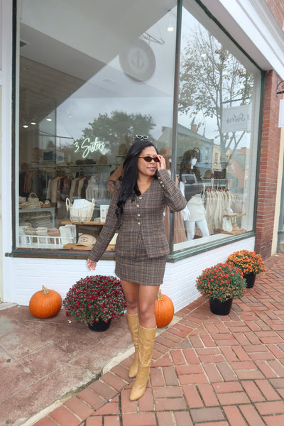 Brook Jacket - Brown Multi