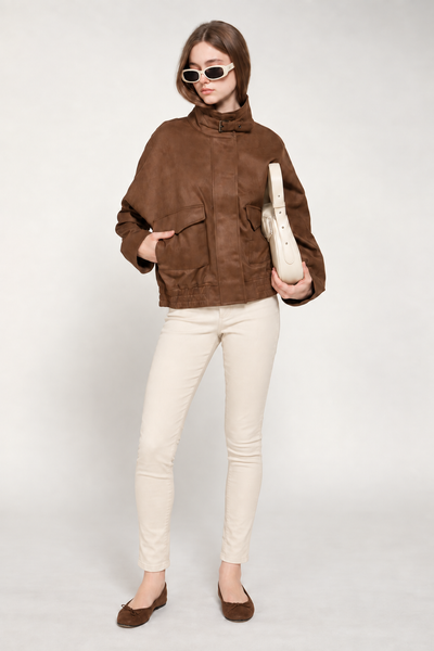 Boulevard Jacket-Toffee Brown