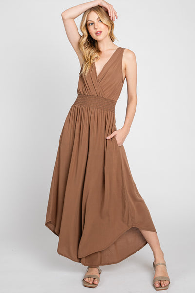 Juniper Jumpsuit - Clay Brown