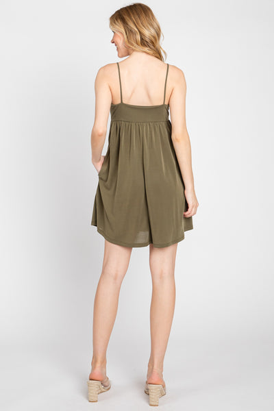 Iris Dress - Olive