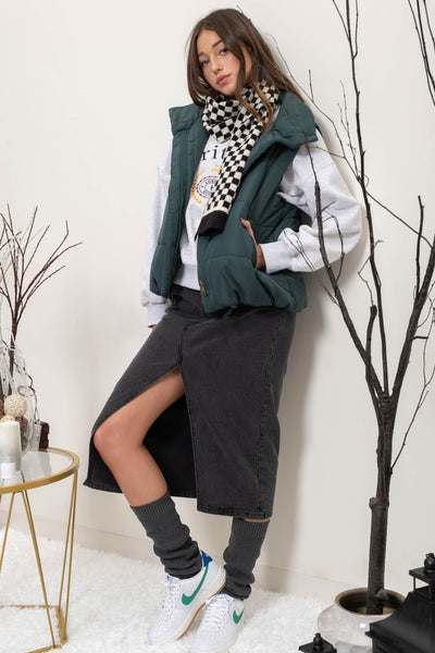 On The Go Vest - Hunter Green