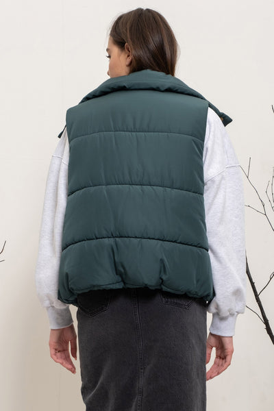 On The Go Vest - Hunter Green