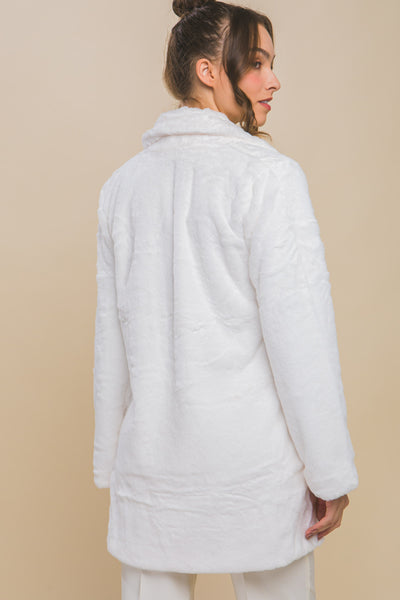 The Teddy Jacket - Ivory