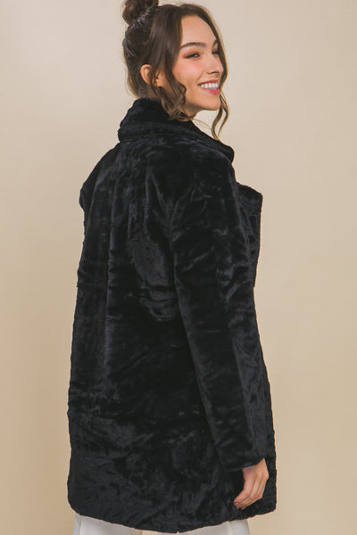 The Teddy Jacket - Black