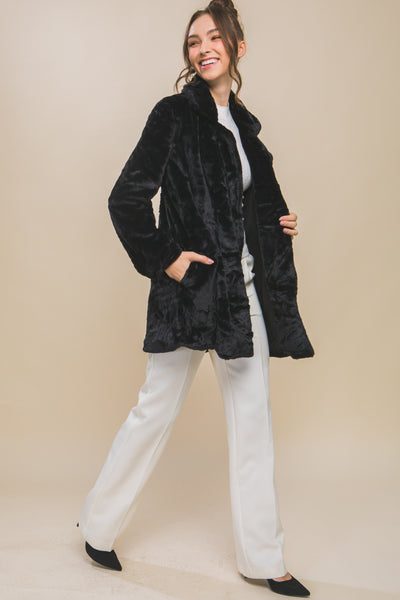 The Teddy Jacket - Black