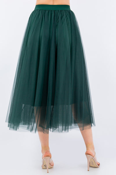 Merry And Bright Skirt - Green