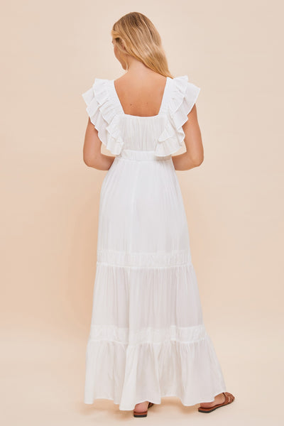 Victoria Maxi Dress - White